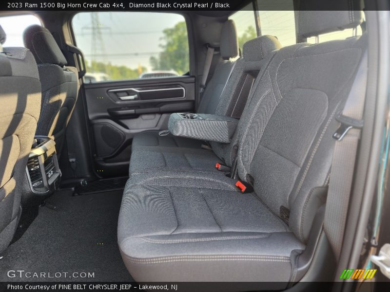 Diamond Black Crystal Pearl / Black 2023 Ram 1500 Big Horn Crew Cab 4x4