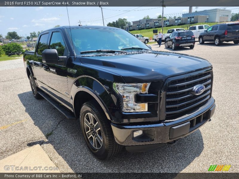Shadow Black / Black 2016 Ford F150 XLT SuperCrew 4x4