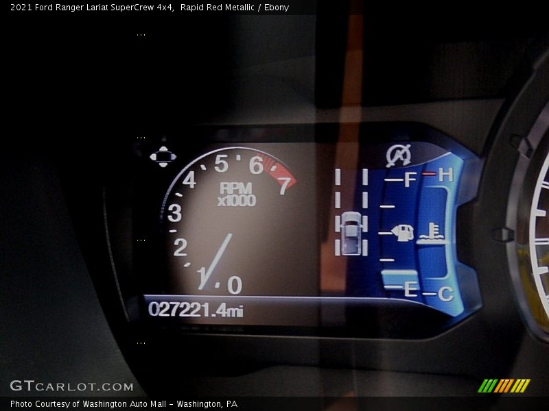Rapid Red Metallic / Ebony 2021 Ford Ranger Lariat SuperCrew 4x4