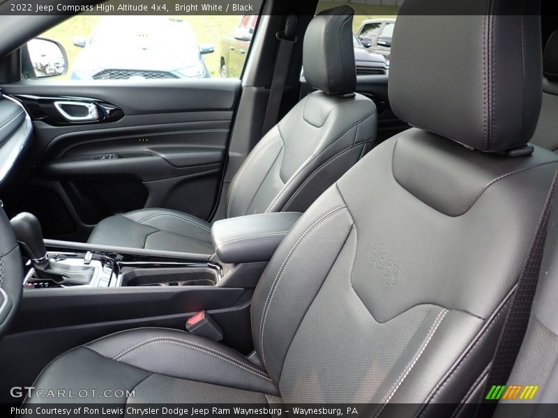 Bright White / Black 2022 Jeep Compass High Altitude 4x4