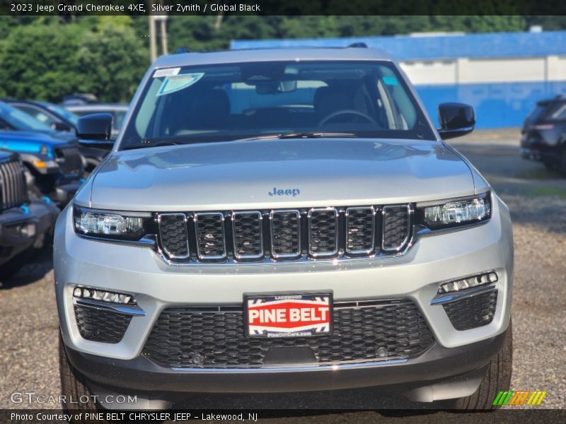 Silver Zynith / Global Black 2023 Jeep Grand Cherokee 4XE