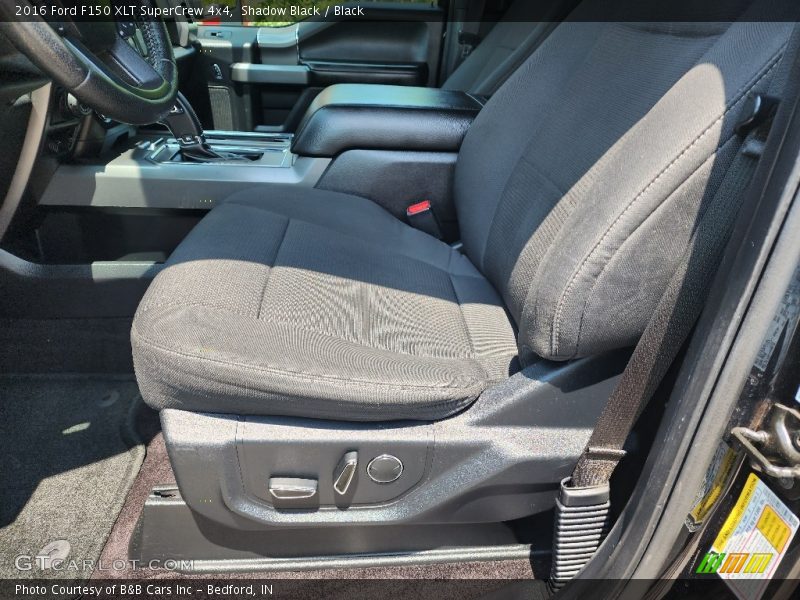 Shadow Black / Black 2016 Ford F150 XLT SuperCrew 4x4