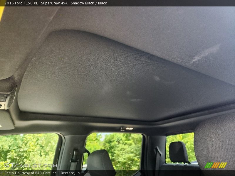 Shadow Black / Black 2016 Ford F150 XLT SuperCrew 4x4
