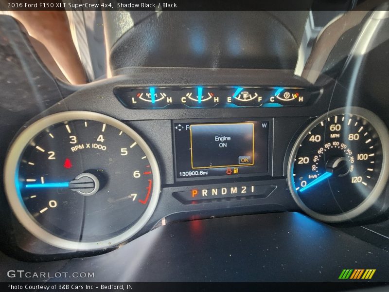 Shadow Black / Black 2016 Ford F150 XLT SuperCrew 4x4