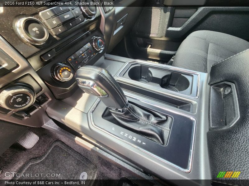 Shadow Black / Black 2016 Ford F150 XLT SuperCrew 4x4