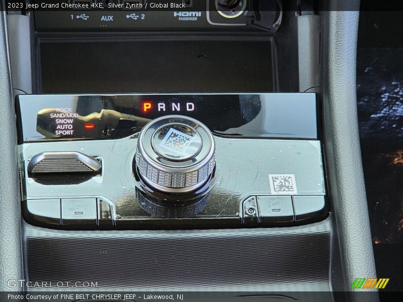 Silver Zynith / Global Black 2023 Jeep Grand Cherokee 4XE
