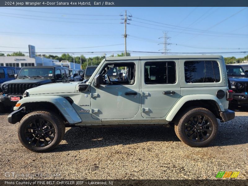 Earl / Black 2024 Jeep Wrangler 4-Door Sahara 4xe Hybrid