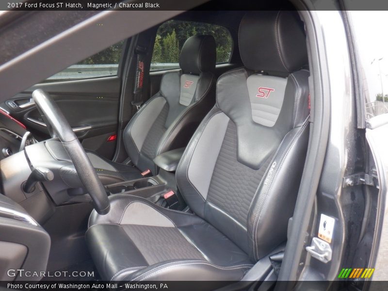 Front Seat of 2017 Focus ST Hatch