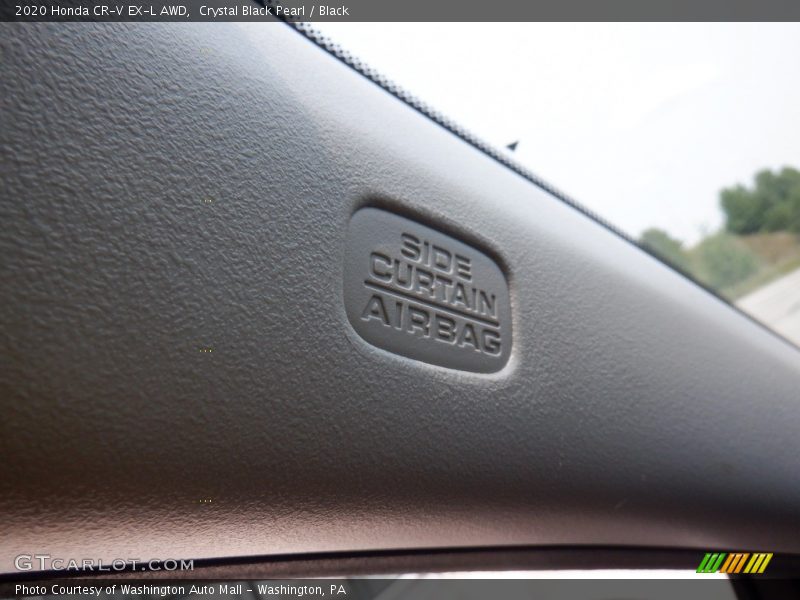 Crystal Black Pearl / Black 2020 Honda CR-V EX-L AWD