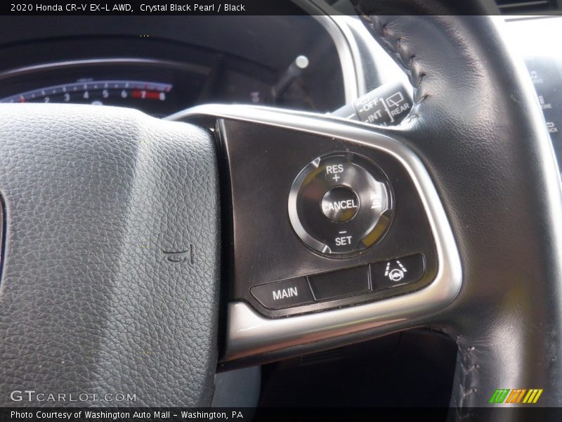 Crystal Black Pearl / Black 2020 Honda CR-V EX-L AWD