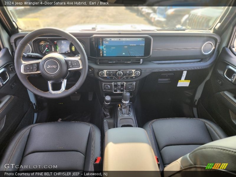 Earl / Black 2024 Jeep Wrangler 4-Door Sahara 4xe Hybrid