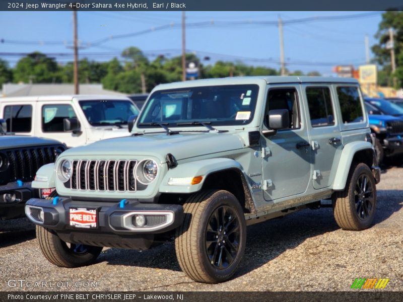 Earl / Black 2024 Jeep Wrangler 4-Door Sahara 4xe Hybrid