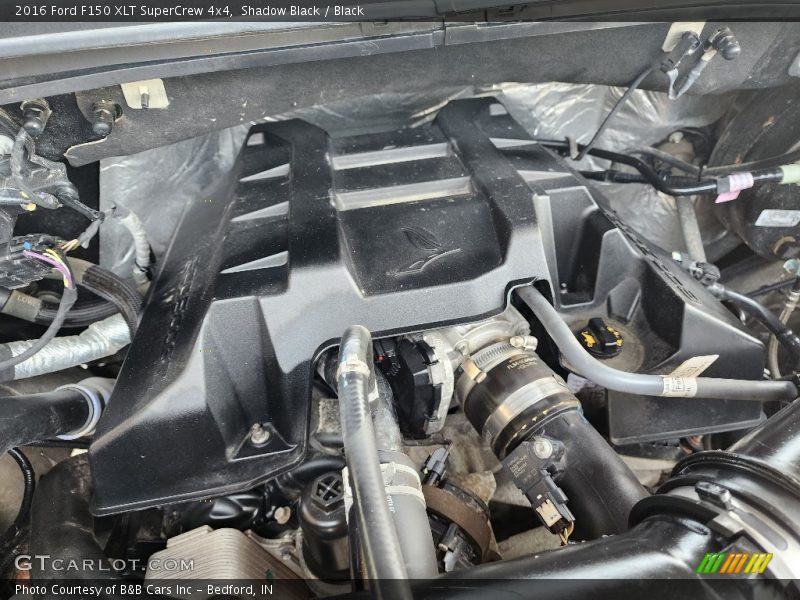 Shadow Black / Black 2016 Ford F150 XLT SuperCrew 4x4