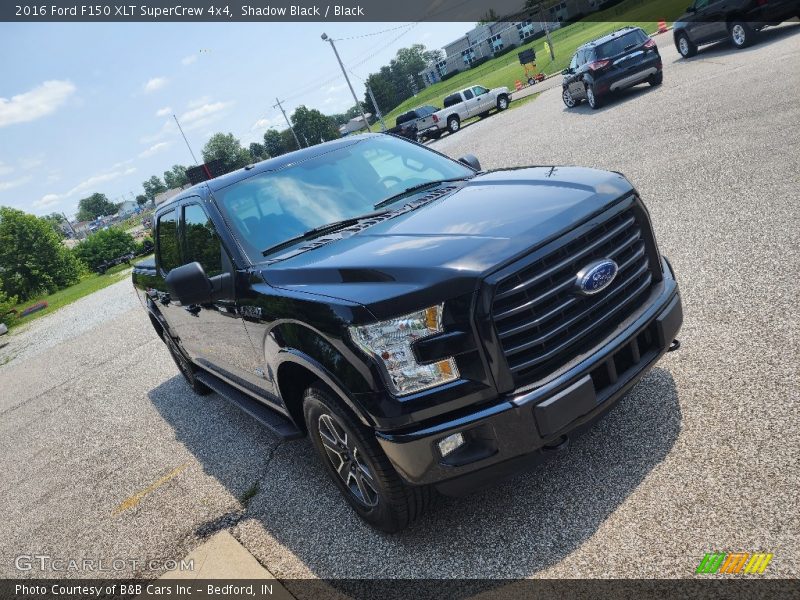 Shadow Black / Black 2016 Ford F150 XLT SuperCrew 4x4