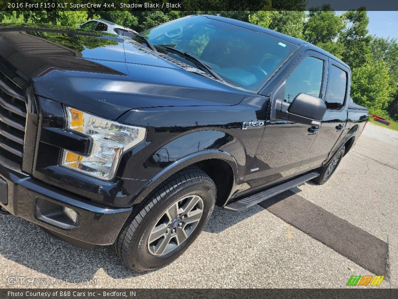 Shadow Black / Black 2016 Ford F150 XLT SuperCrew 4x4