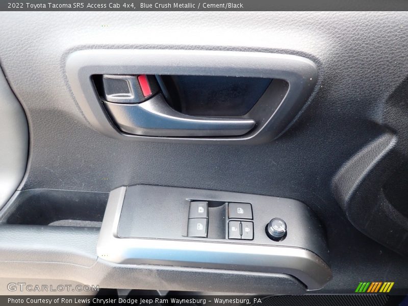 Blue Crush Metallic / Cement/Black 2022 Toyota Tacoma SR5 Access Cab 4x4