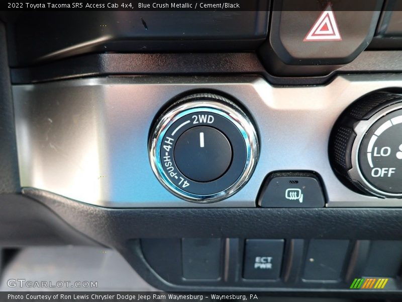 Blue Crush Metallic / Cement/Black 2022 Toyota Tacoma SR5 Access Cab 4x4