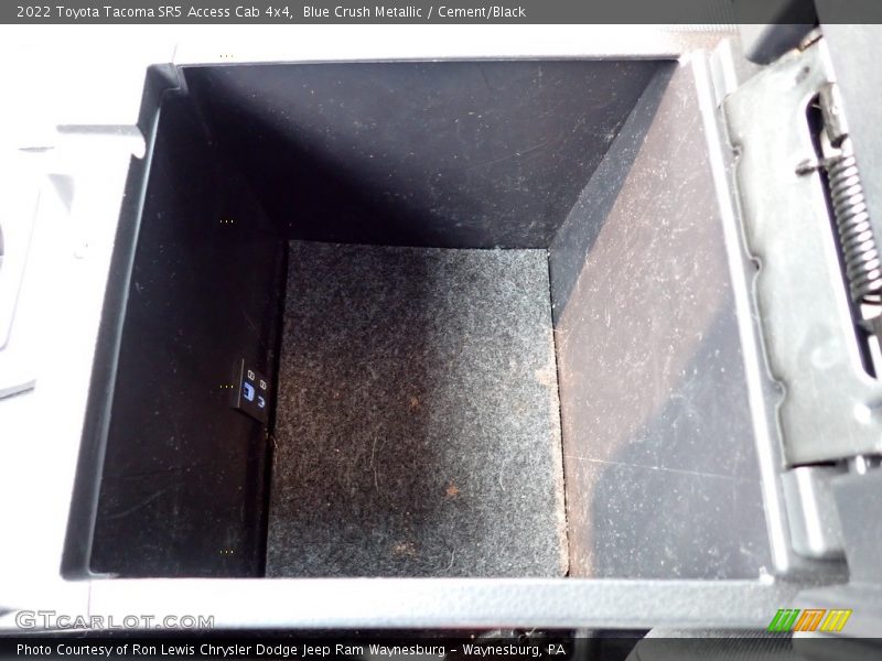 Blue Crush Metallic / Cement/Black 2022 Toyota Tacoma SR5 Access Cab 4x4