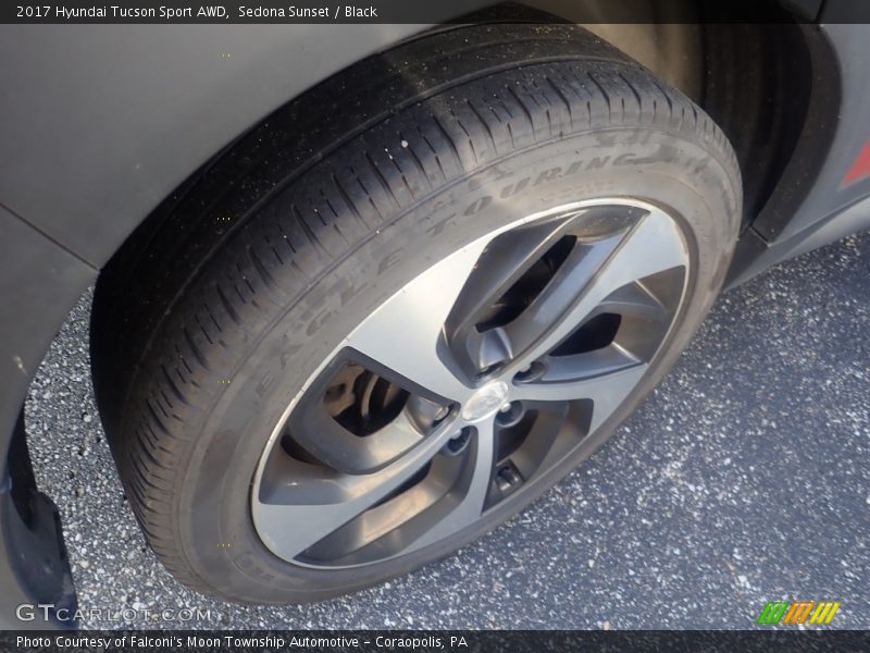 Sedona Sunset / Black 2017 Hyundai Tucson Sport AWD