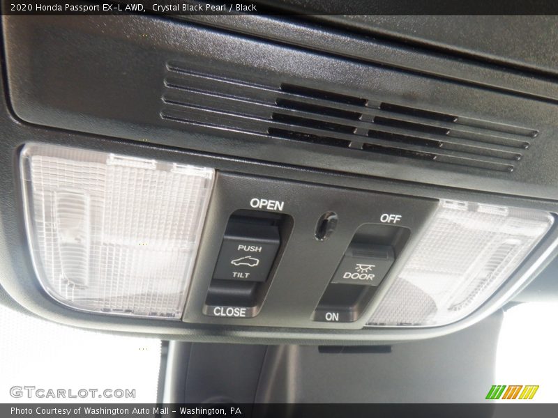 Crystal Black Pearl / Black 2020 Honda Passport EX-L AWD