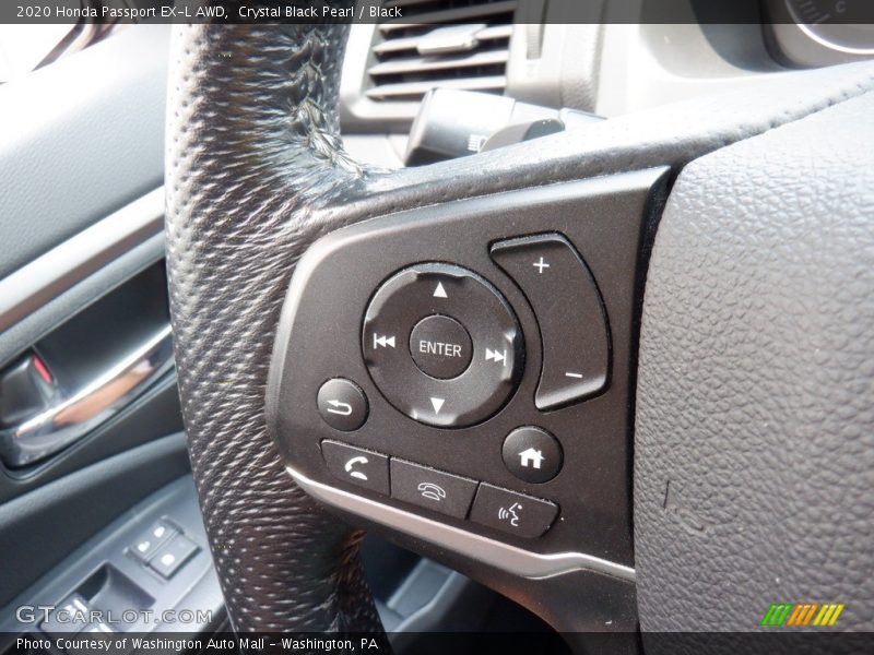 Crystal Black Pearl / Black 2020 Honda Passport EX-L AWD