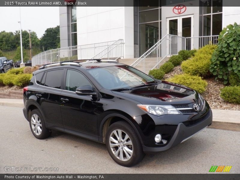 Black / Black 2015 Toyota RAV4 Limited AWD