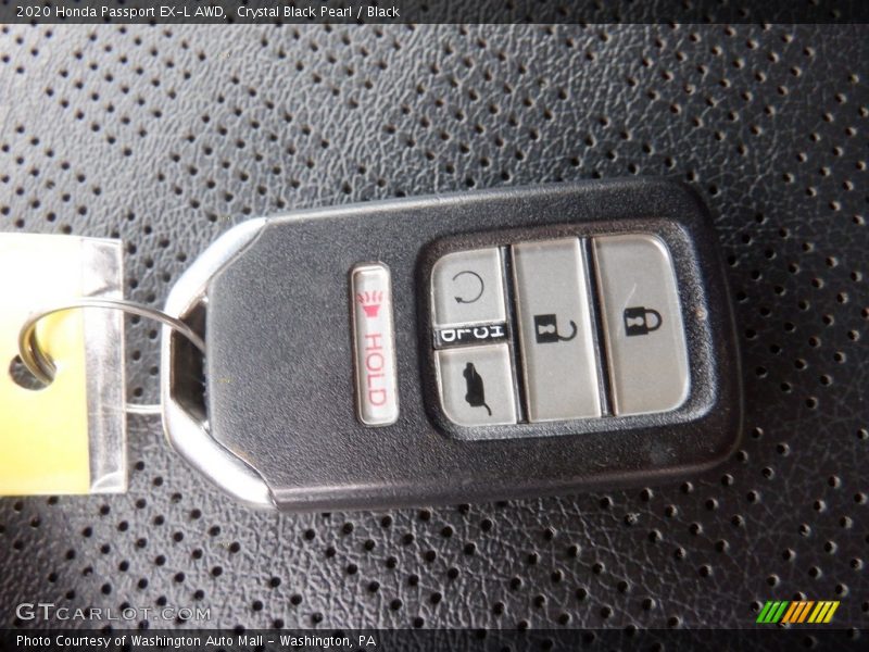 Crystal Black Pearl / Black 2020 Honda Passport EX-L AWD