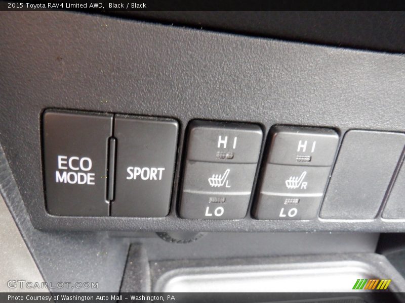 Black / Black 2015 Toyota RAV4 Limited AWD