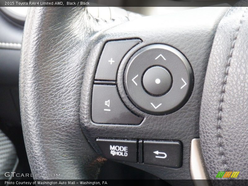 Black / Black 2015 Toyota RAV4 Limited AWD