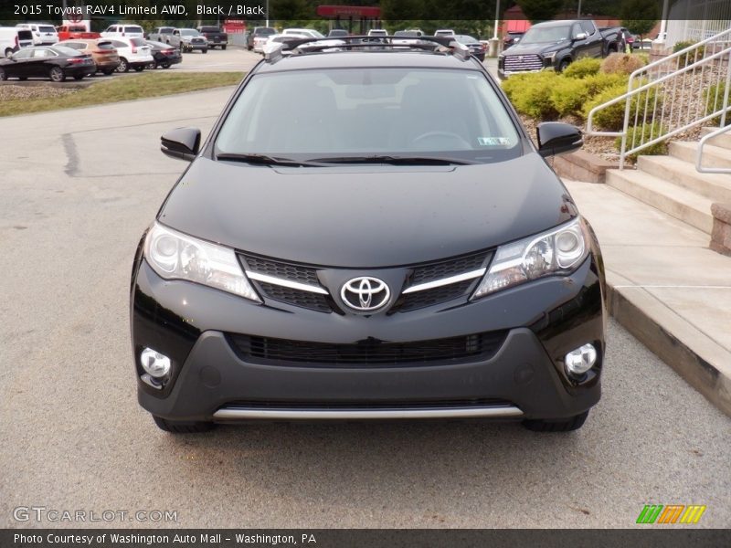 Black / Black 2015 Toyota RAV4 Limited AWD