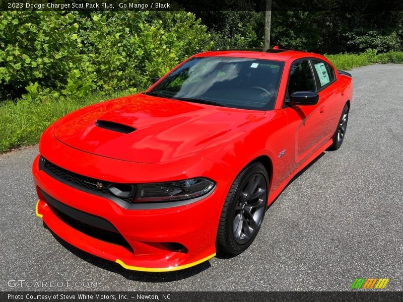 Go Mango / Black 2023 Dodge Charger Scat Pack Plus