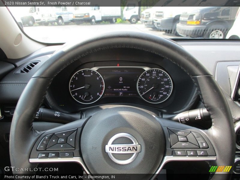 Fresh Powder / Charcoal 2020 Nissan Sentra SV
