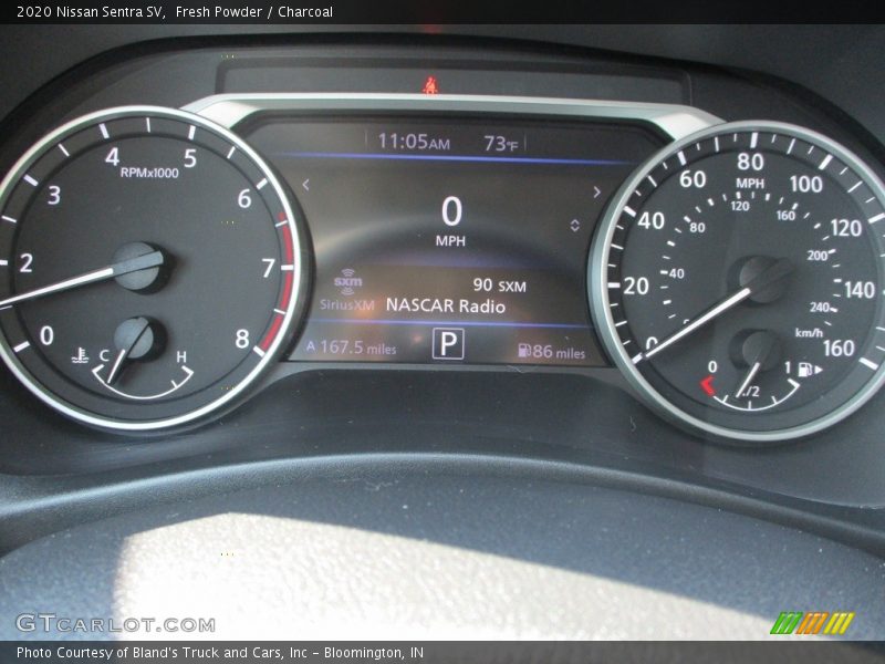 Fresh Powder / Charcoal 2020 Nissan Sentra SV