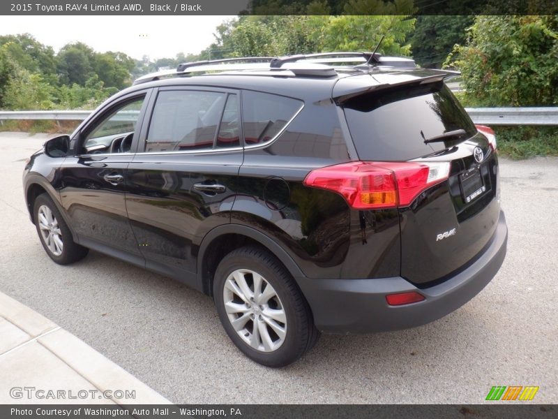 Black / Black 2015 Toyota RAV4 Limited AWD