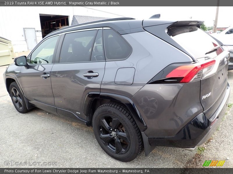 Magnetic Gray Metallic / Black 2019 Toyota RAV4 XSE AWD Hybrid
