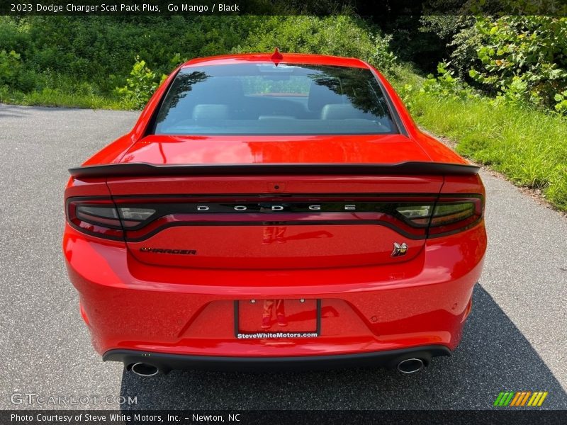 Go Mango / Black 2023 Dodge Charger Scat Pack Plus