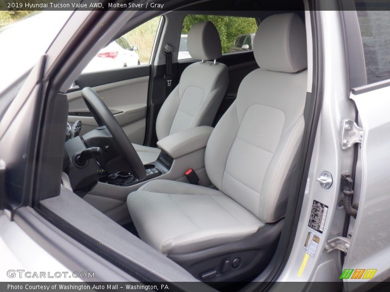 Front Seat of 2019 Tucson Value AWD
