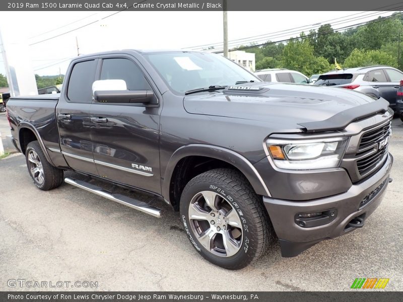 Front 3/4 View of 2019 1500 Laramie Quad Cab 4x4