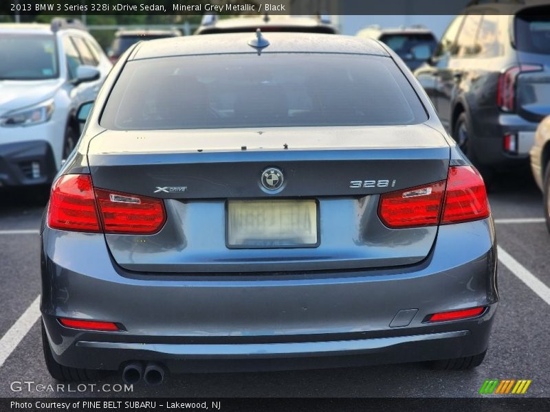Mineral Grey Metallic / Black 2013 BMW 3 Series 328i xDrive Sedan