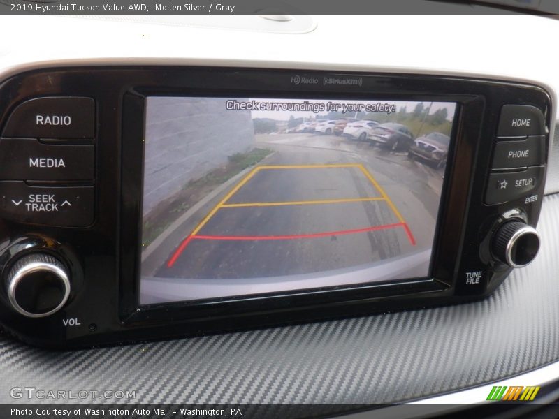 Molten Silver / Gray 2019 Hyundai Tucson Value AWD