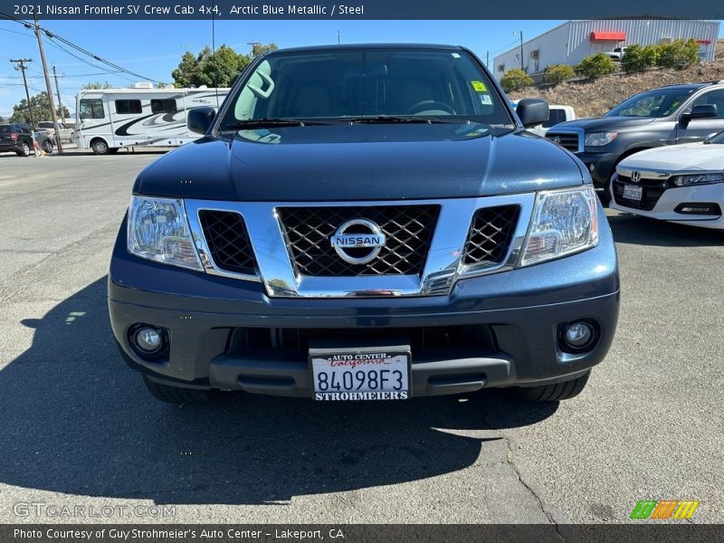 Arctic Blue Metallic / Steel 2021 Nissan Frontier SV Crew Cab 4x4