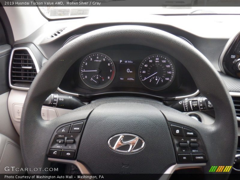  2019 Tucson Value AWD Steering Wheel