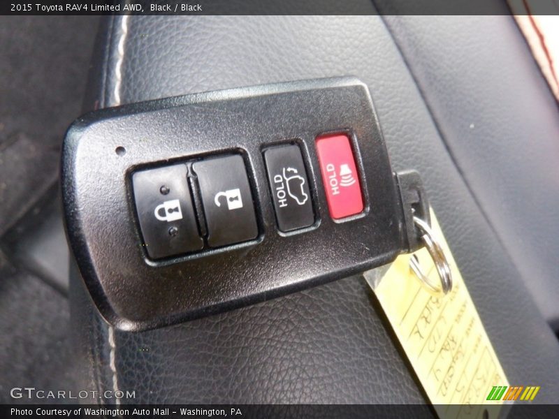 Black / Black 2015 Toyota RAV4 Limited AWD