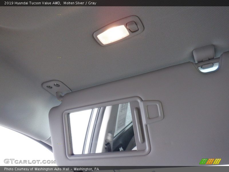 Molten Silver / Gray 2019 Hyundai Tucson Value AWD