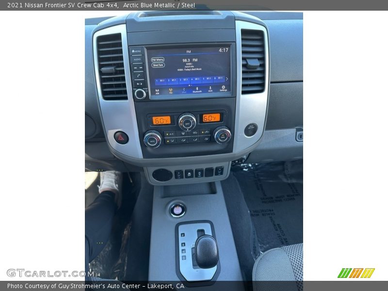 Arctic Blue Metallic / Steel 2021 Nissan Frontier SV Crew Cab 4x4