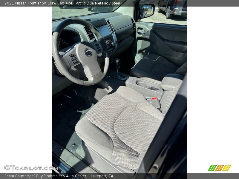 Arctic Blue Metallic / Steel 2021 Nissan Frontier SV Crew Cab 4x4