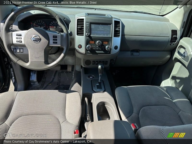 Arctic Blue Metallic / Steel 2021 Nissan Frontier SV Crew Cab 4x4