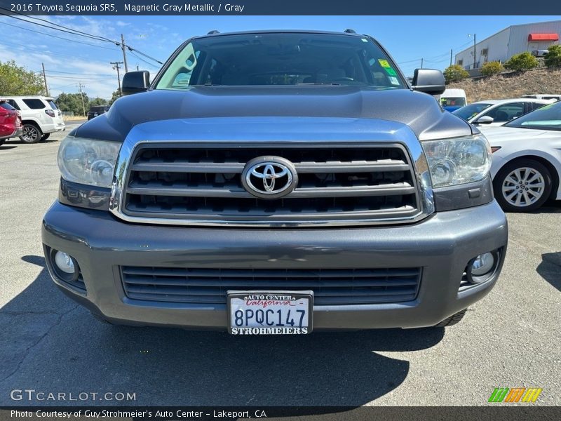 Magnetic Gray Metallic / Gray 2016 Toyota Sequoia SR5