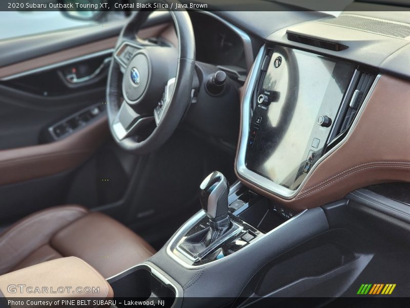 Dashboard of 2020 Outback Touring XT