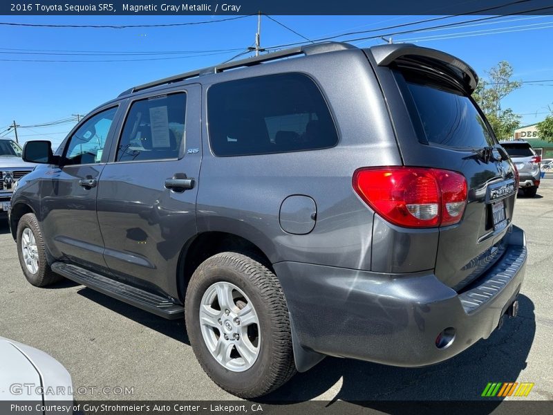 Magnetic Gray Metallic / Gray 2016 Toyota Sequoia SR5